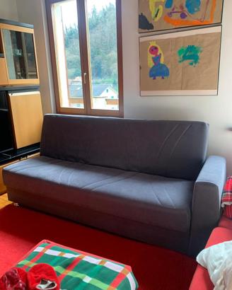 Divano letto con cassettone