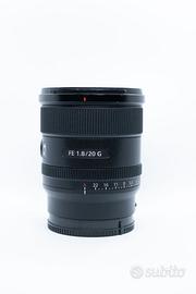 Sony FE 20mm f/1.8 G (SEL20F18G) 2 anni, perfetto