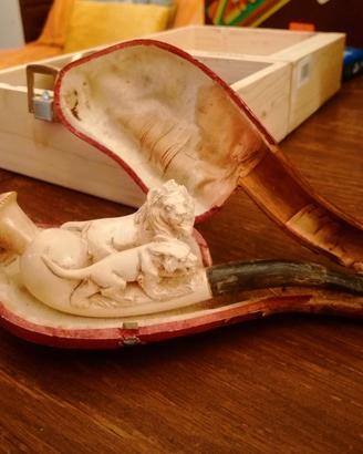 pipa in avorio anticha