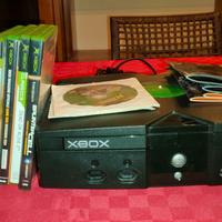 Xbox prima serie, 2 joypad e 5 giochi -