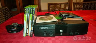 Xbox prima serie, 2 joypad e 5 giochi -