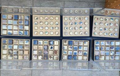 Collezione minerali rocce gemme e fossili