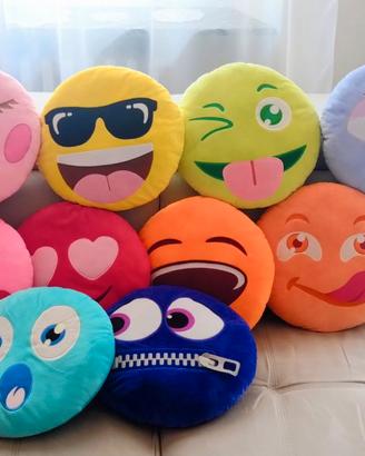 Set 10 cuscini emoticon