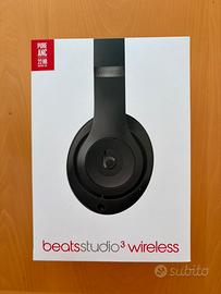 NUOVO - Beats Studio 3 con pure ANC - Nero opaco