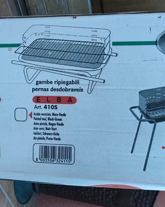 Barbecue a carbonella a valigetta Mod. Safari
