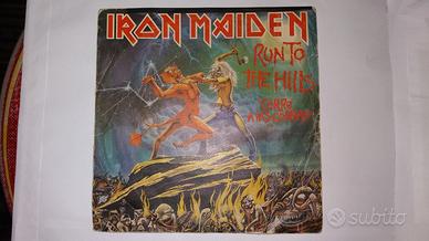 Vinile 45 giri 7" iron maiden stampa spagnola