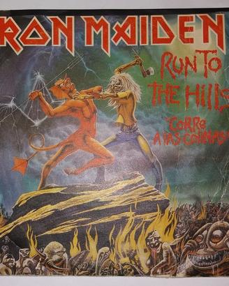 Vinile 45 giri 7" iron maiden stampa spagnola
