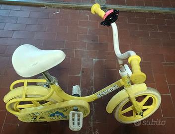 bicicletta bambino/bambina con rotelle