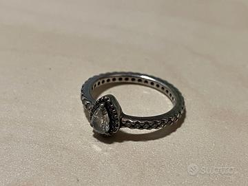 Anello Pandora Goccia Scintillante Argento 925 - M