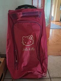Zaino con le ruote hello kitty