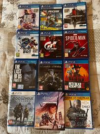 Videogiochi ps4, ps5, ps VR