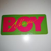 Adesivo Boy Music anni '80