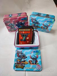 Set 6 cofanetti con cards personaggio cartoni 