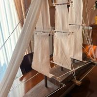 Grande Veliero in legno massello