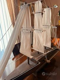 Grande Veliero in legno massello