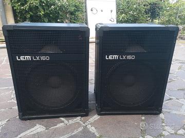 LEM LX 150 Coppia diffusori professioni passivi