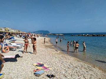 A 50 metri dalla spiaggia e a 5 minuti