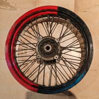 Cerchio posteriore moto husqavrna 125 SM del 2008