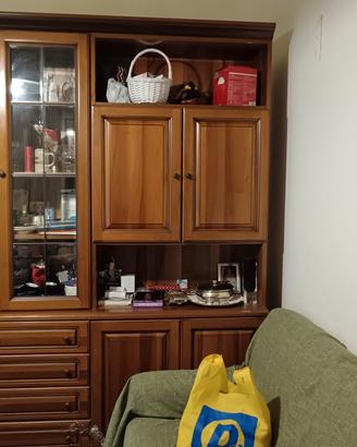 Credenza da soggiorno compreso di tavolo rotondo 