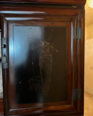 Credenza in legno inglese