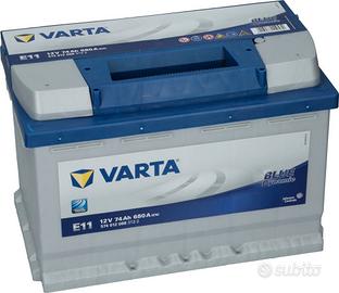 BATTERIA PER AUTO VARTA E11 74AH 680AA
