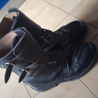 stivali anfibi unisex soldini tg 41