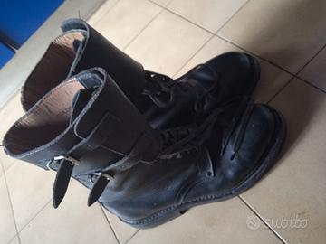 stivali anfibi unisex soldini tg 41