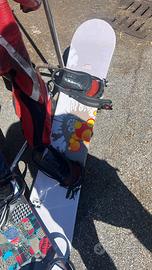 Tavola crazy creek con attacchi