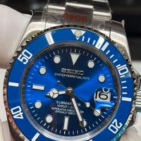 Seikomod Submariner blu