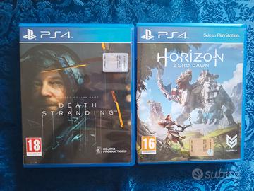 Death Stranding + Horizon Zero Dawn PS4