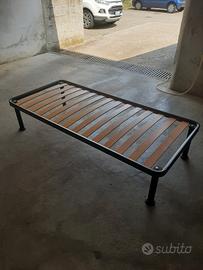 Rete a doghe in legno 190x80 