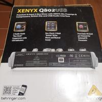 BEHRINGER XENYX Q802-USB MIXER 8 INGRESSI