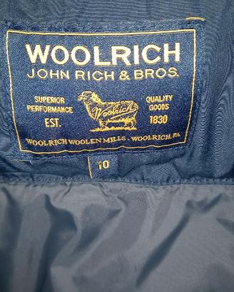 Giubbotto woolrich bambino 10 anni