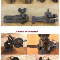 Morsa tornio gioiello in oro orologio vintage
