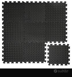 Tappetino puzzle neri