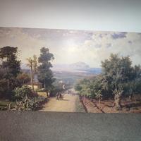 Stampa della veduta di Palermo del 1875