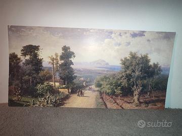 Stampa della veduta di Palermo del 1875