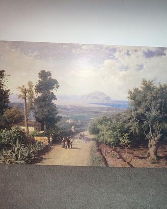Stampa della veduta di Palermo del 1875