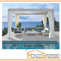 Gazebo pergola bioclimatica 3x3 3x4 pompeiana