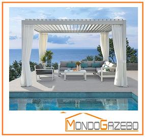 Gazebo pergola bioclimatica 3x3 3x4 pompeiana