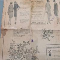 Cartamodello mani di fata 1928