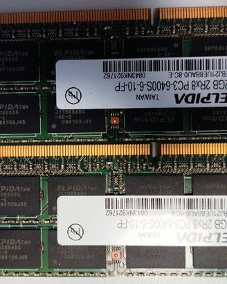 Due banchi ram portatili vintage