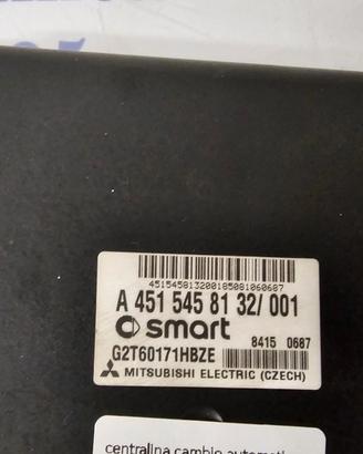 Centralina Cambio Automatico Smart 451 (2007-2014)