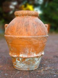 Orcio Toscano Antico in Terracotta H. 75 cm.