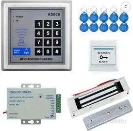 KIT SERRATURA MAGNETICA ELETTRONICA APRIPORTA RFID