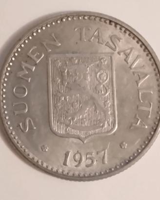 moneta 200 Marchi Finlandesi in argento