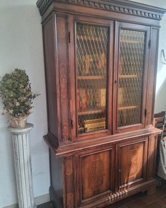 Libreria piu' scrivania vintage anni '70/80 