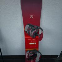 tavola snowboard comprensiva di attacchi m 41/42