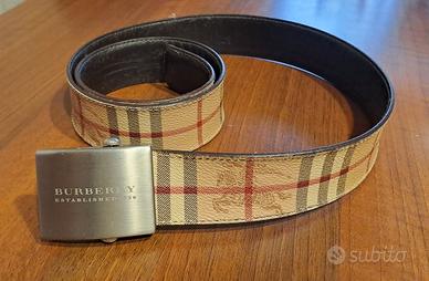 Cinta uomo Burberry originale