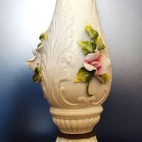 BASE PARALUME IN CERAMICA ANNI 60